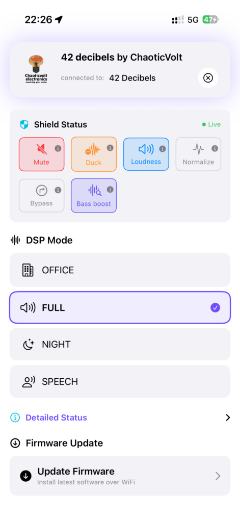 iPhone app